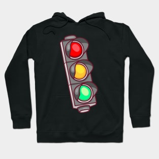 Elegant Traffic Light Hoodie